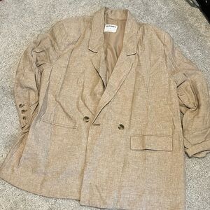 Old Navy Tan Blazer